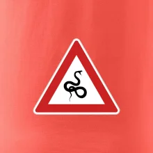 Dopravní značka - Pozor had