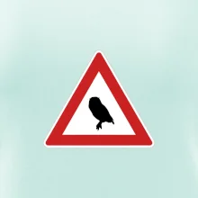 Dopravní značka - Pozor sova