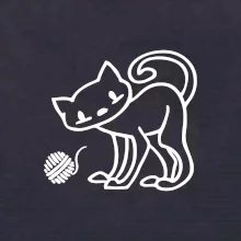 Kočka - Klubíčko - prsa