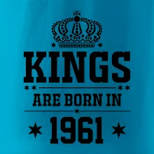 Kings are born in 1961