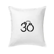 Narozeninové tričko pro policajta - pouta 30