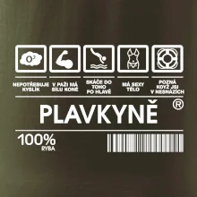 Čárový kód  - Plavkyně