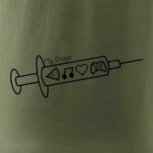 My Drugs - jídlo hudba