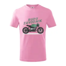 Budu závodník  zelený cafe racer