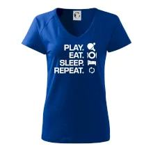 Stolní tenis - eat sleep