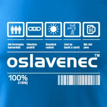 Čárový kód - Oslavenec