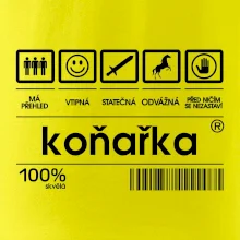 Čárový kód - Koňařka