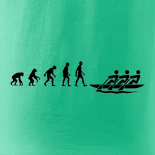 Evoluce veslování 3 lidi