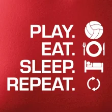 Play Eat Sleep Repeat volejbal