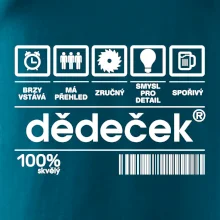 Čárový kód dědeček