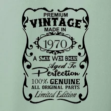 Vintage Etiketa - 1970