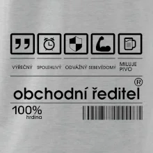 Čárový kód - Obchodní ředitel