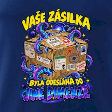 Vaše zásilka byla odeslána do jiné dimenze