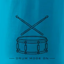 Drum mode on - jednoduchý buben s paličkami