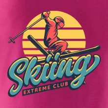 Skiing winter extreme cup