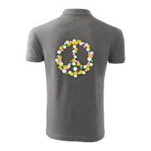 Peace symbol kopretiny