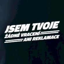 Jsem tvoje žádné vracení Jsem tvoje žádné vracení