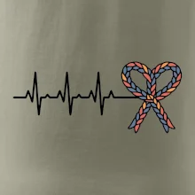 EKG srdce velikonoce