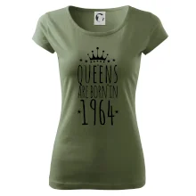 Queens are born in 1964