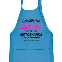 Je těžké být princezna - motorkářka Je těžké být princezna - motorkářka