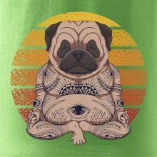 Yoga meditace - pug