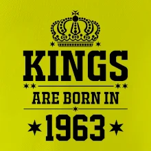 Kings are born in 1963