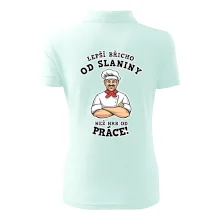 Lepší břicho od slaniny než hrb od práce