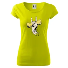 Rocková ruka kost a oko