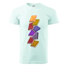 Knihomol letící knihy