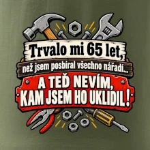Trvalo mi  65 let, než jsem posbíral všechno nářadí