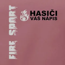 Hasiči REFLEXNÍ (oheň, Firesport, název sboru - vlastní nápis)