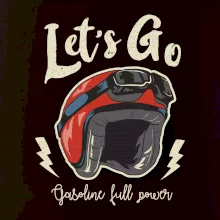 Lets go gasoline power