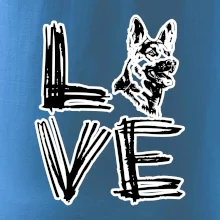 Německý ovčák love