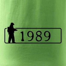 Hasič - ročník narození v rámečku