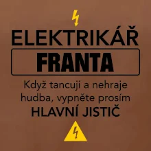 Jméno - Elektrikář - hlavní jistič