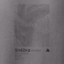 Sněžka - vrstevnice v obdélníku