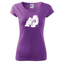 Shih-tzu - nápis v těle