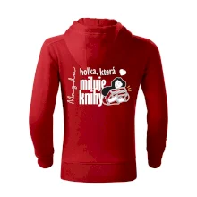 Černobílá holka, která miluje knihy - Vaše jméno