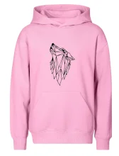 Geometrie - vlk - vyjící