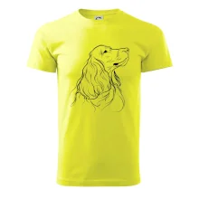 Anglický kokršpaněl černá kresba