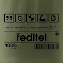 Čárový kód - Ředitel