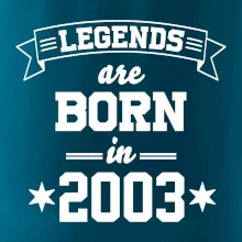 Legends are born in 2003