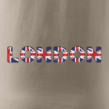Nápis London vlajka