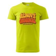 Říjnový originál už se nevyrábí retro nápis