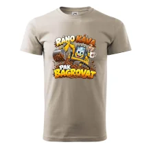 Ráno káva pak bagrovat