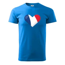 Francouzská vlajka srdce