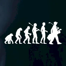 Evoluce golf - Muž