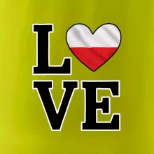 Love Polská vlajka