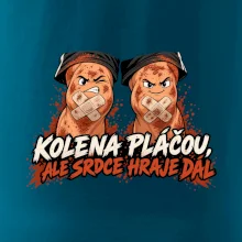 Nohejbal kolena pláčou srdce hraje