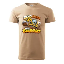Ráno káva pak bagrovat